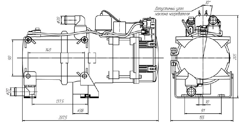 БИНАР-10D (дизель) 24В