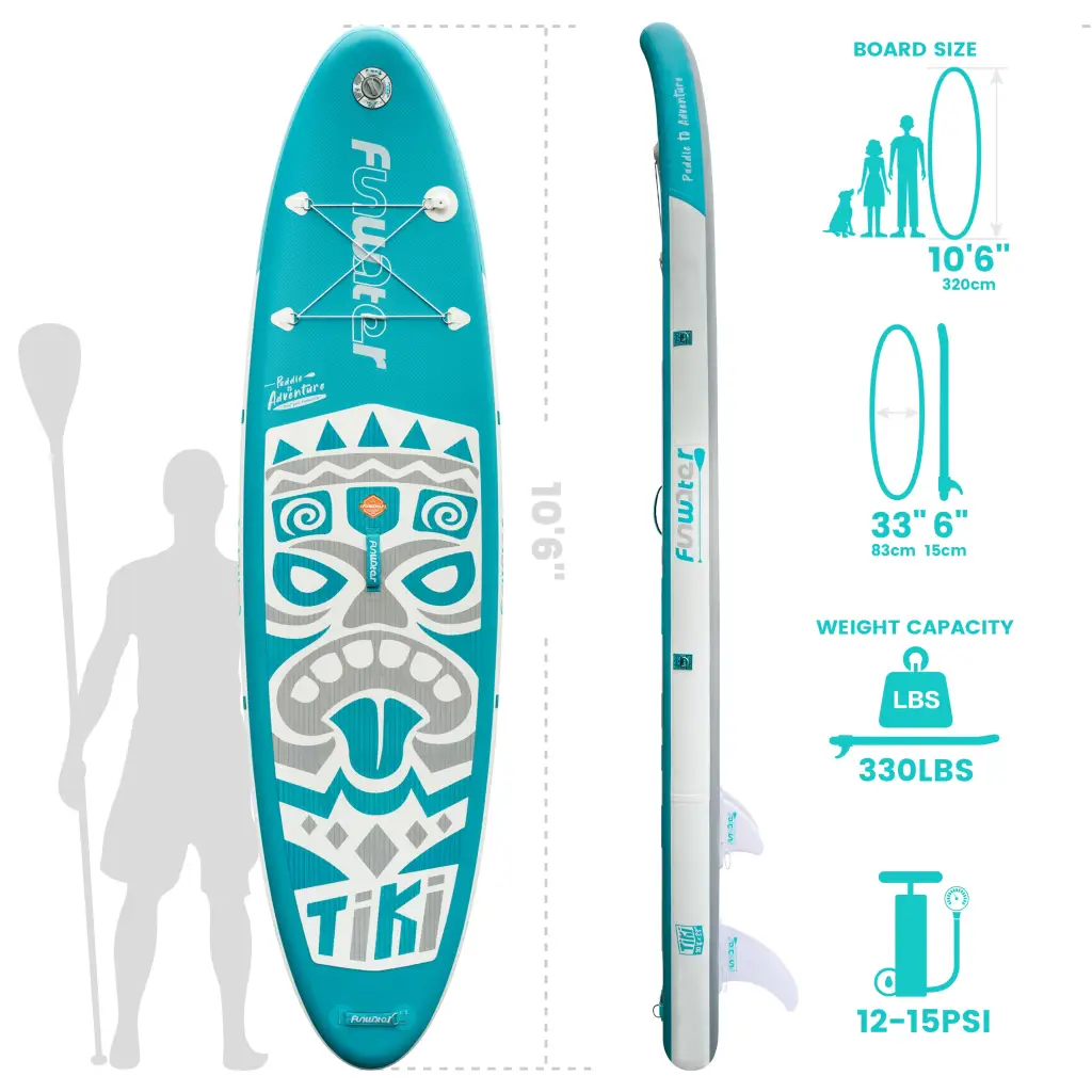 SUP-доска FunWater Tiki Blue 106