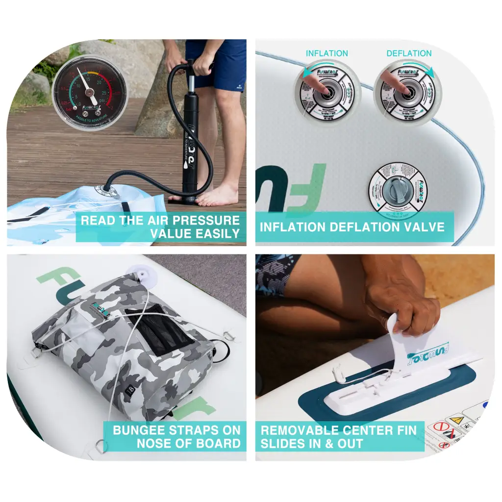 SUP-доска FunWater Tiki Green 106