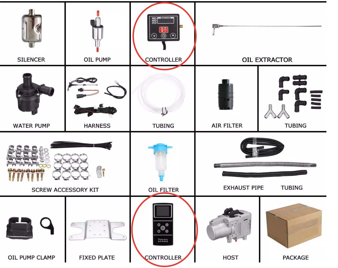 Автономный подогреватель двигателя СЕВЕРМАКС 5500-2 (бензин/дизель) 12В, с пультом ДУ