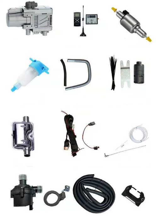 Автономный подогреватель двигателя СЕВЕРМАКС 5500-2 (бензин/дизель) 12В, с пультом ДУ