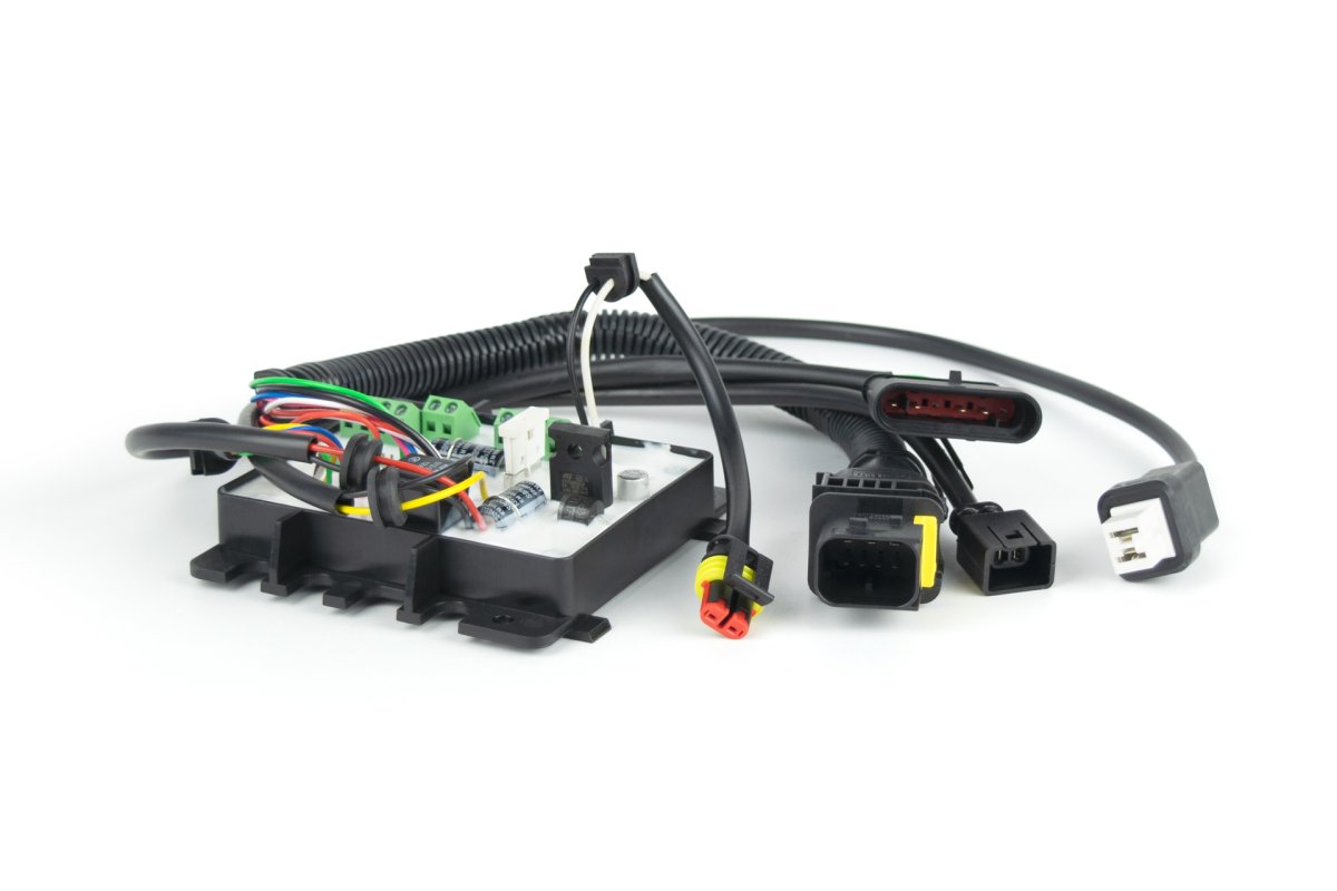 Блок управления 12В сб. 2782 (c прямоугольным герметичным разъемом)