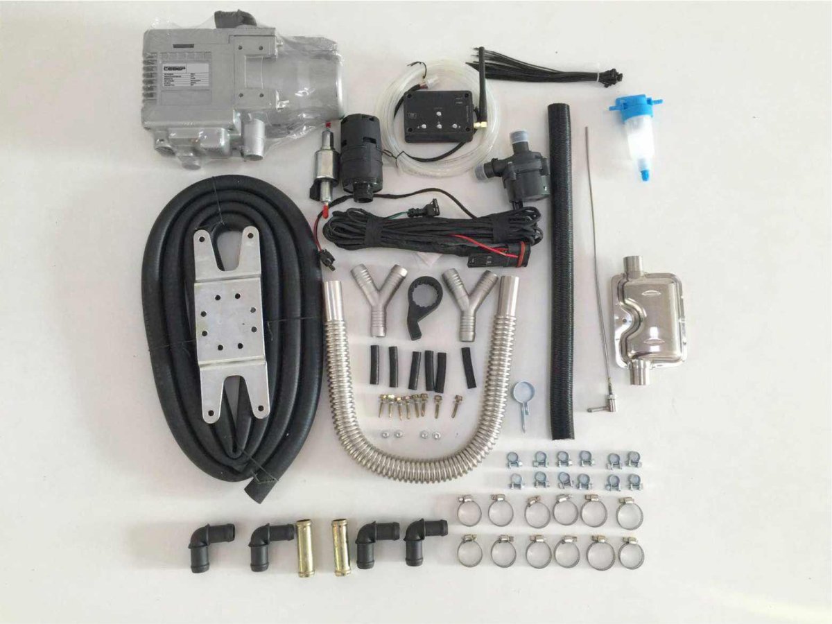 Автономный подогреватель двигателя СЕВЕРМАКС 5500-4 (бензин/дизель) 12В, с GSM управлением