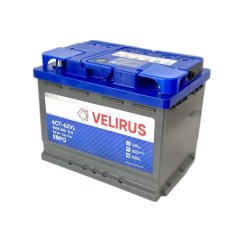 Аккумулятор автомобильный АКОМ 6СТ-62 VELIRUS-ЕВРО EN 560