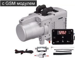 Автономный подогреватель двигателя СЕВЕРМАКС 5500-4 (бензин/дизель) 12В, с GSM управлением